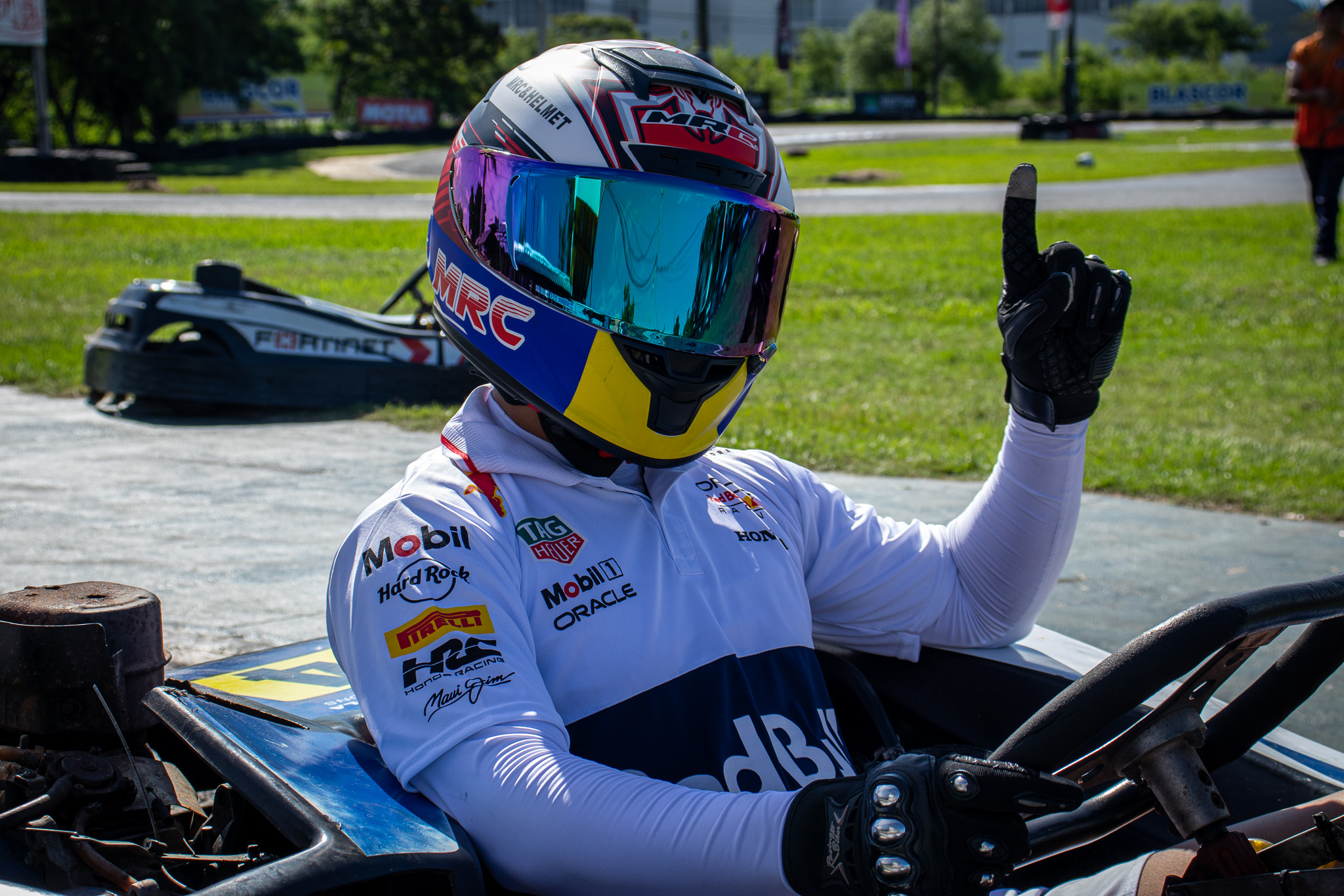Momento en pista 8